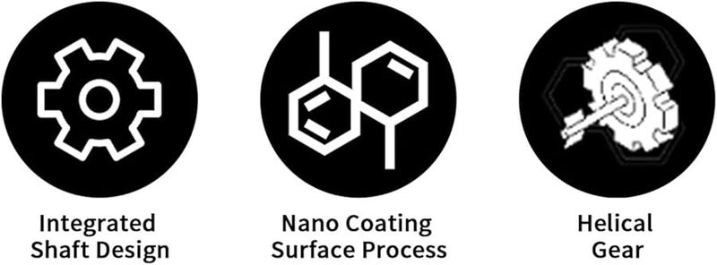 FYSETC V1 2 طقم تروس نانوي مطلي عالي الدقة صلابة بديل طابعة ثلاثية الأبعاد لـ Bambu X1 P1 - Image 3